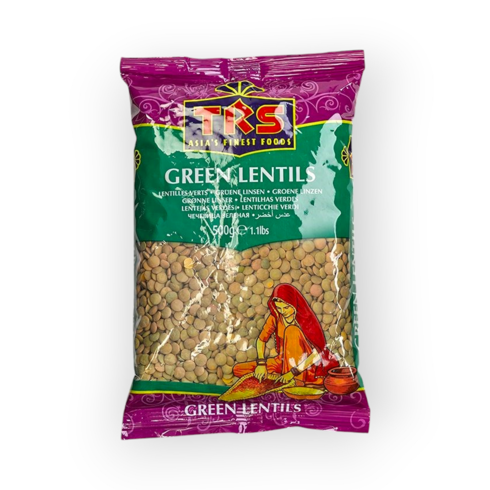 Lentils Green Zak 500gr