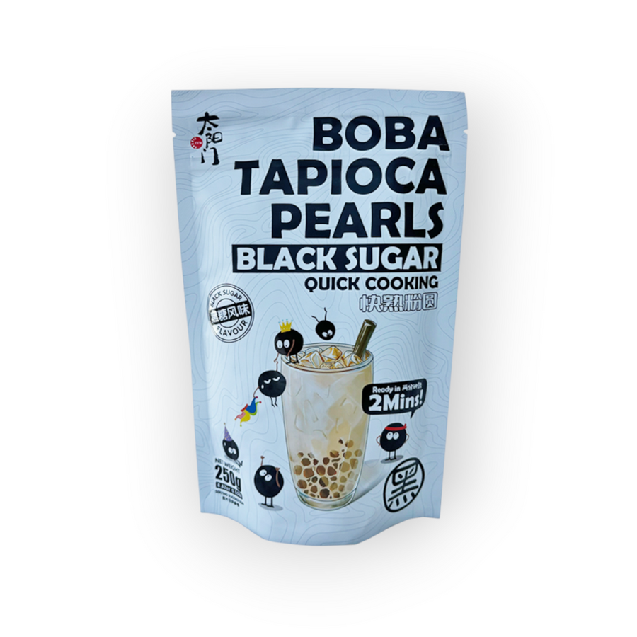 TYM Boba Tapioca Balls Black Sugar 250gr