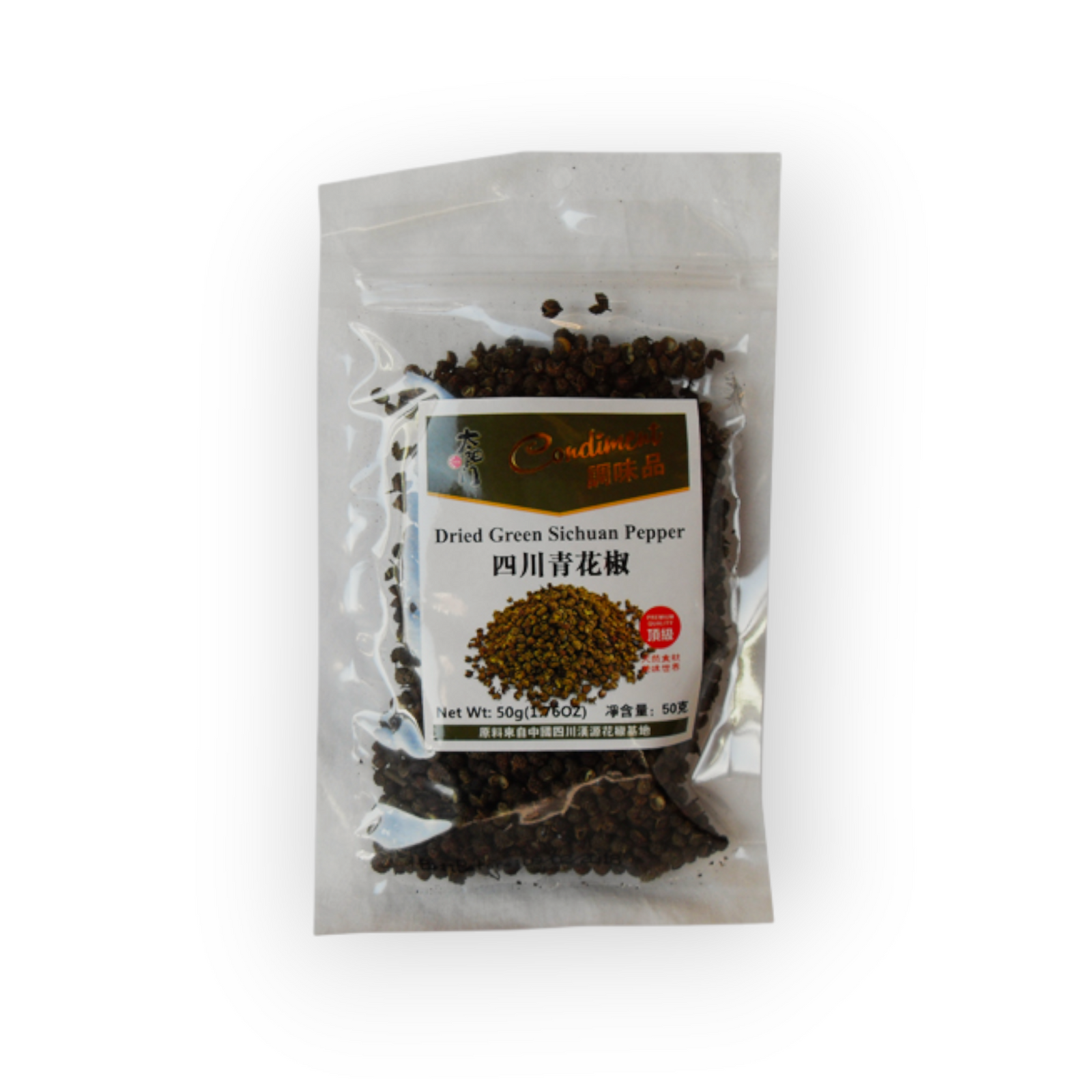 TYM Sichuan Green Pepper Corn 50gr