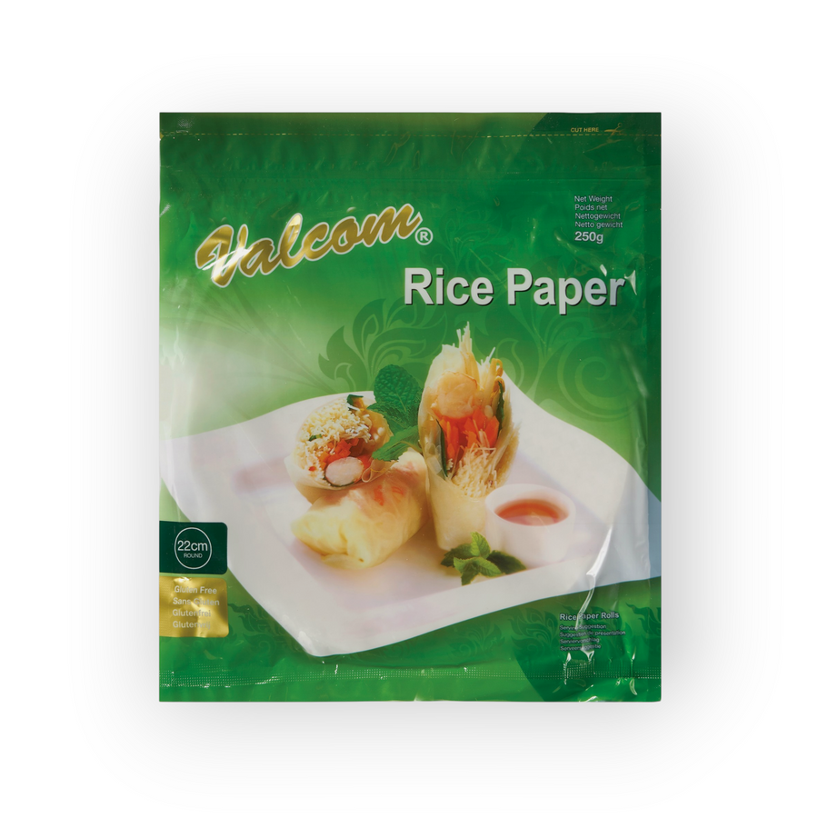 Valcom Rice Paper rond 22cm 250gr