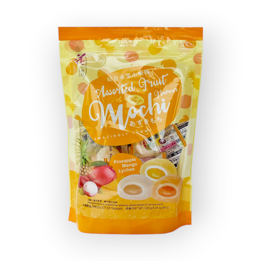 Yuki Love Mochi Assorted Tropical Fruit 120gr