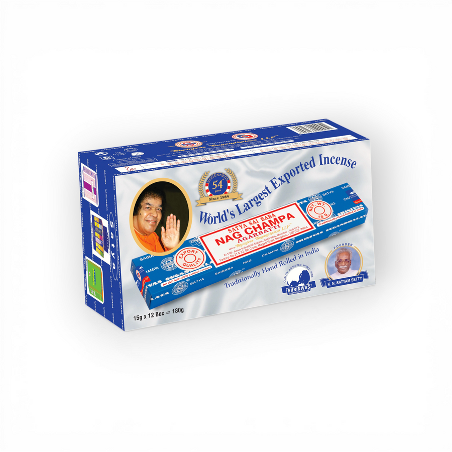 Agarbatti Nagchampa Wierook 15gr 12Pak
