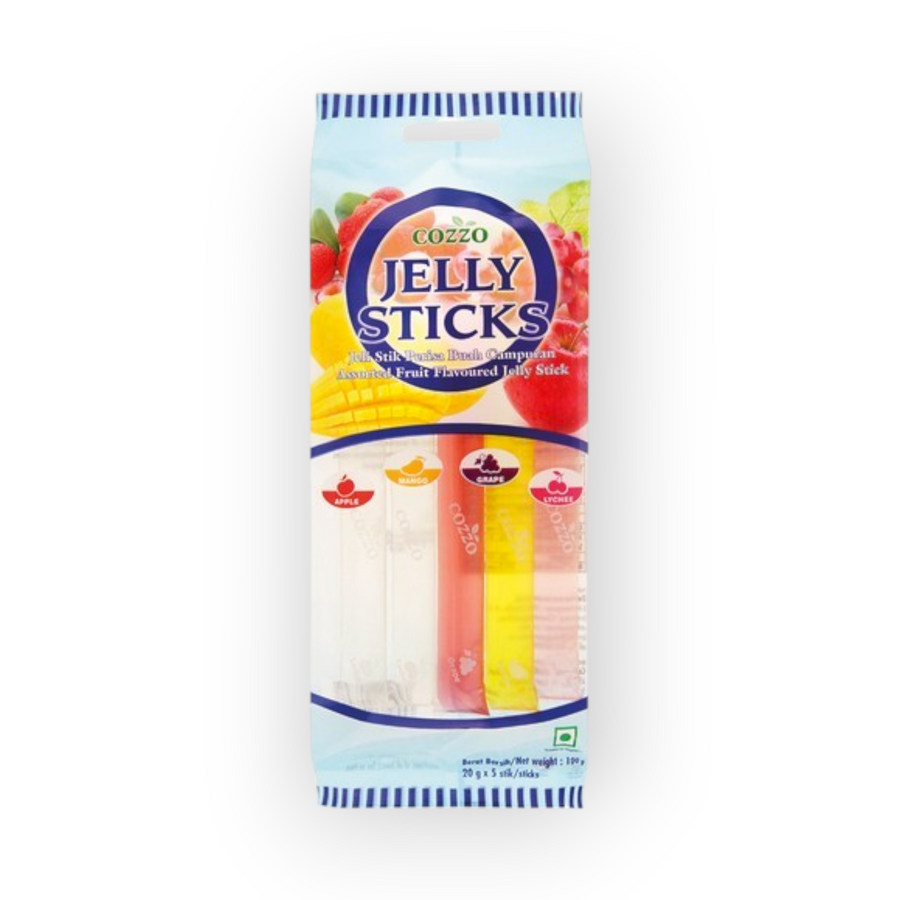 Jelly Stick Fruit Assorted 100gr
