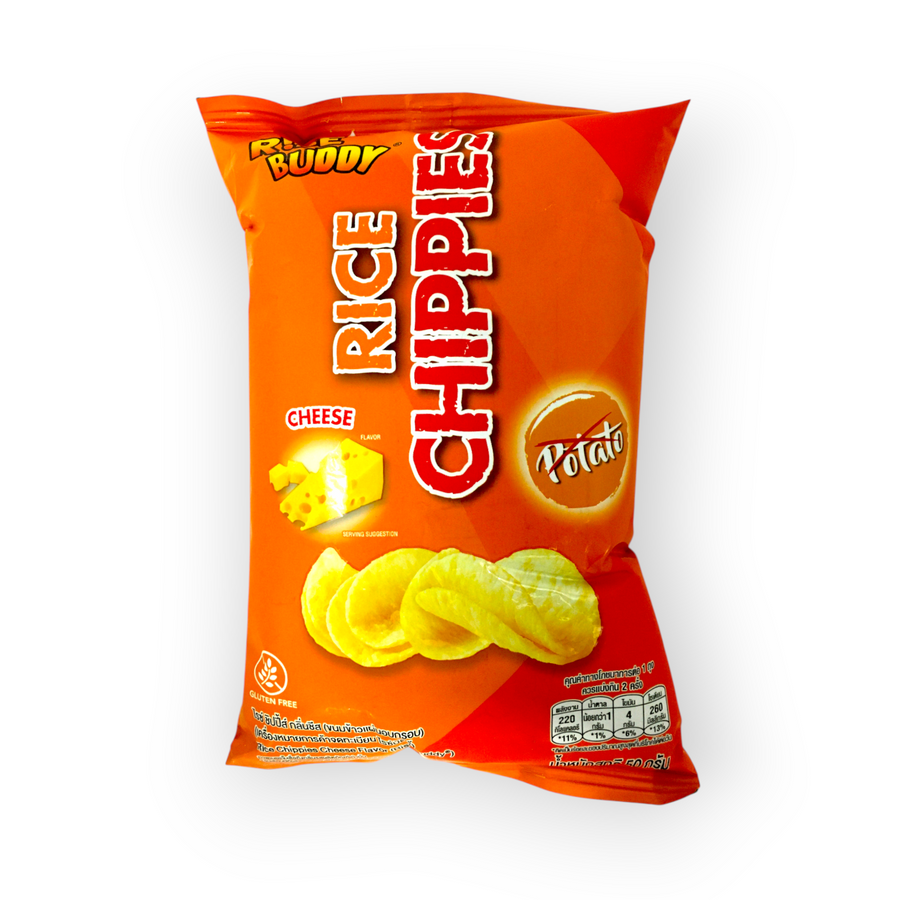 Rice Chips Cheese Flav. 50gr