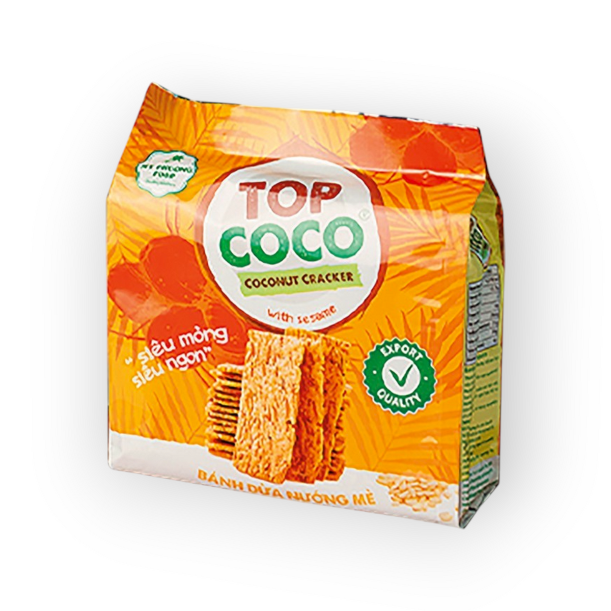 Coconut Crackers Sesame 150gr