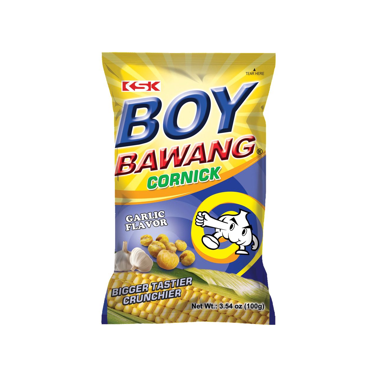 Garlic Corn Snack 90gr
