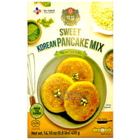 Sweet Korean Pan Cake mix (Green Tea) 400 gr