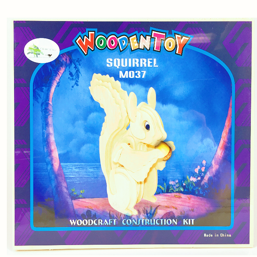 TG 3D Puzzel Eekhoorn