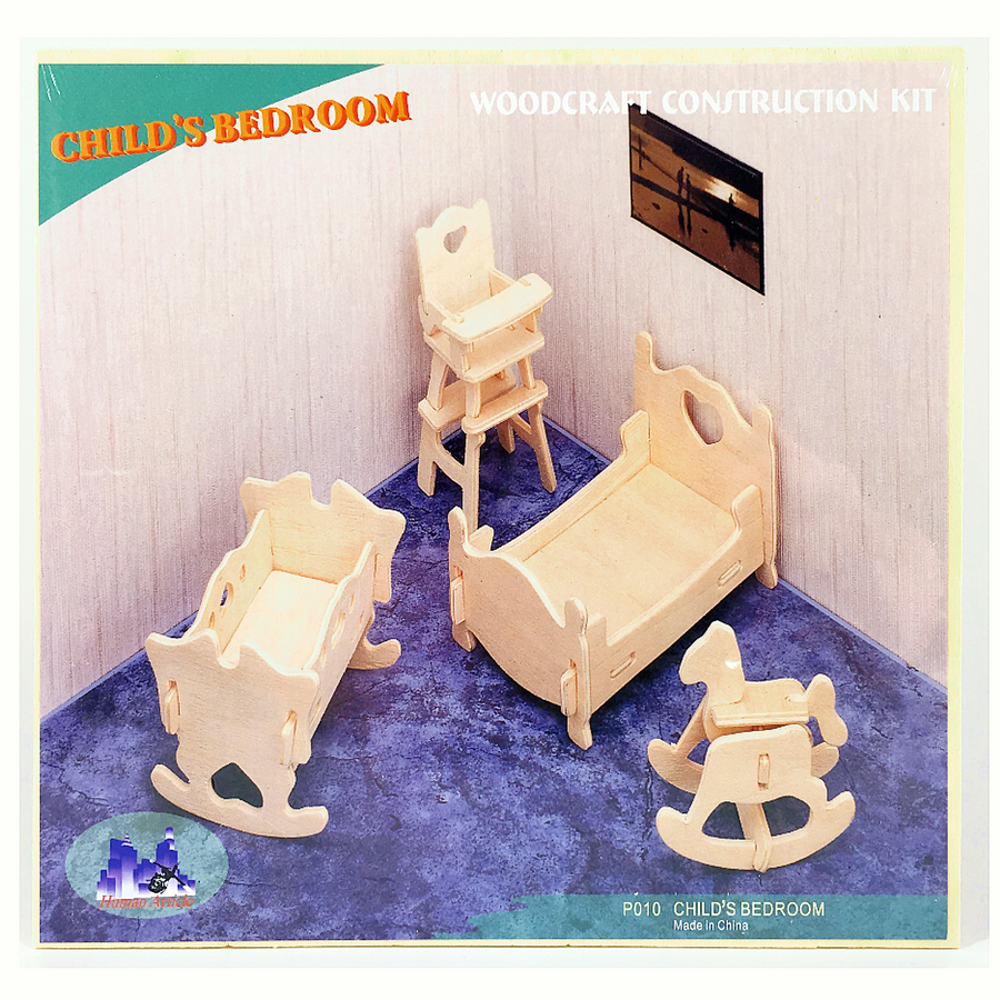 TG 3D Puzzel Slaapkamer set
