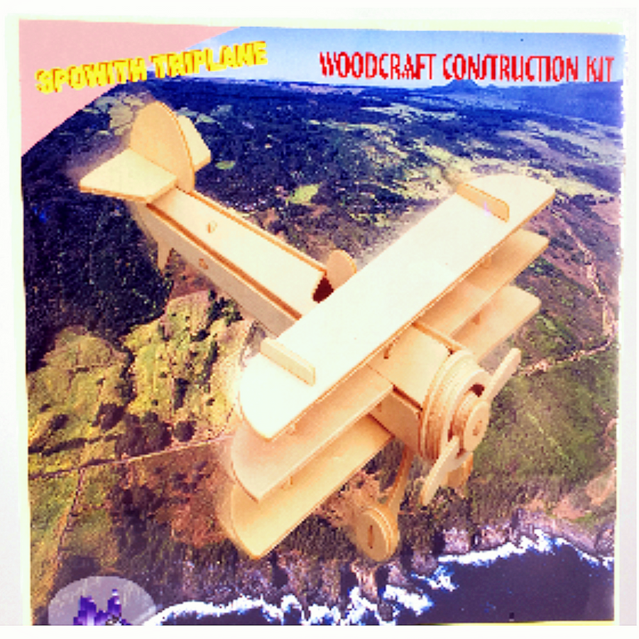 TG 3D Puzzel Vliegtuig Driedekker