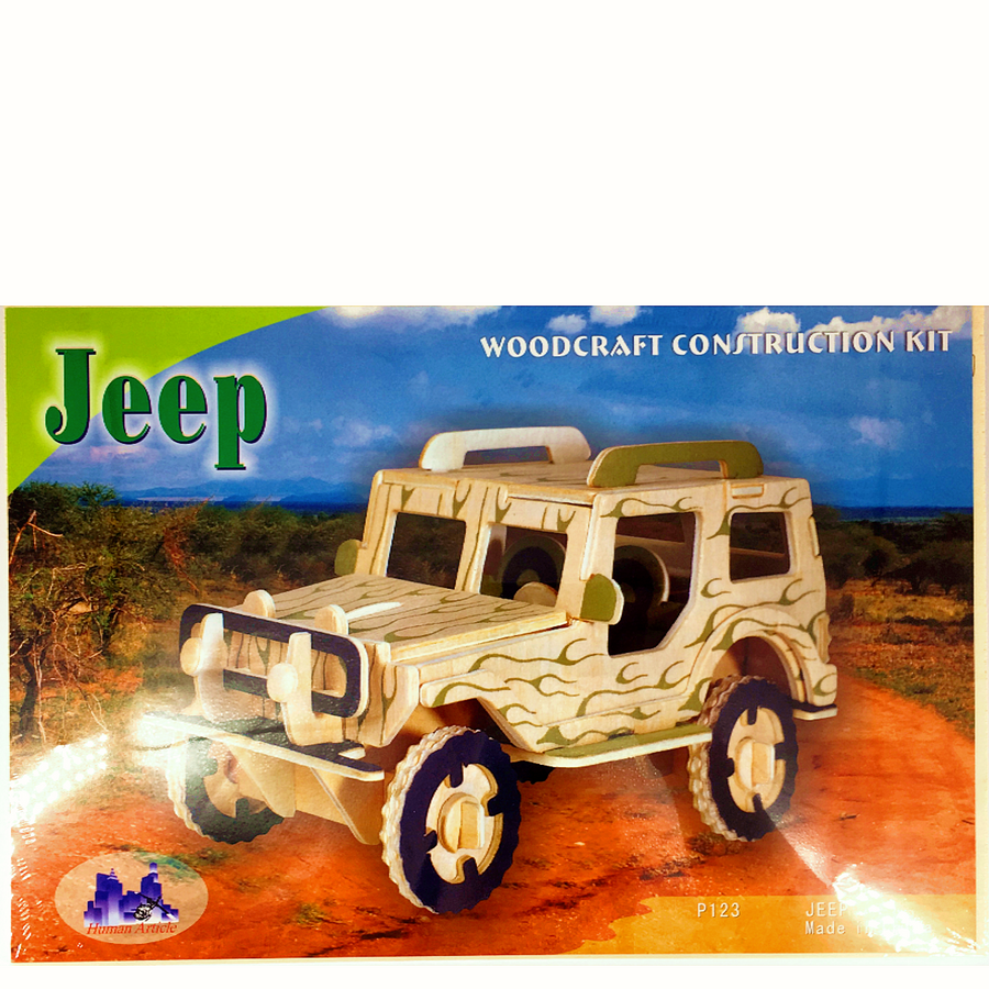 TG 3D Puzzel Auto Jeep 2