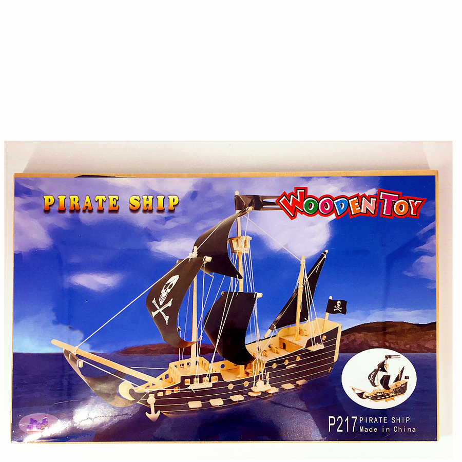 TG 3D Puzzel Boten Piratenschip