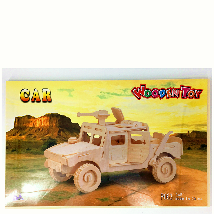 TG 3D Puzzel Auto Jeep