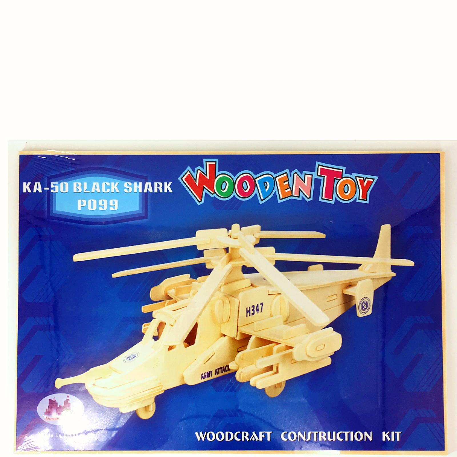 TG 3D Puzzel Helicopter Black Shark