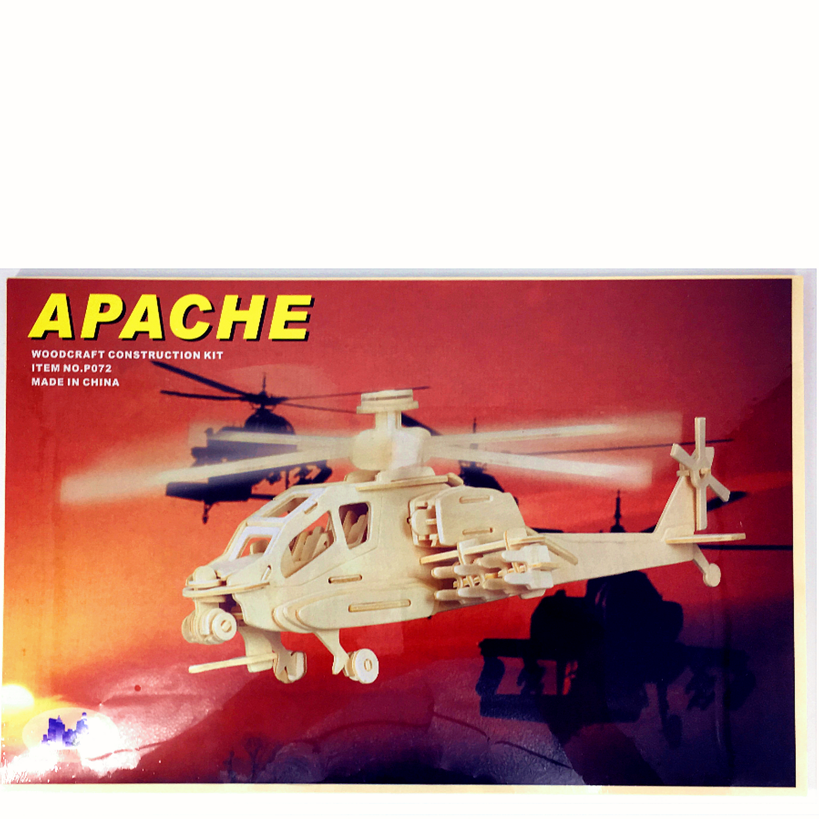 TG 3D Puzzel Helicopter Apache