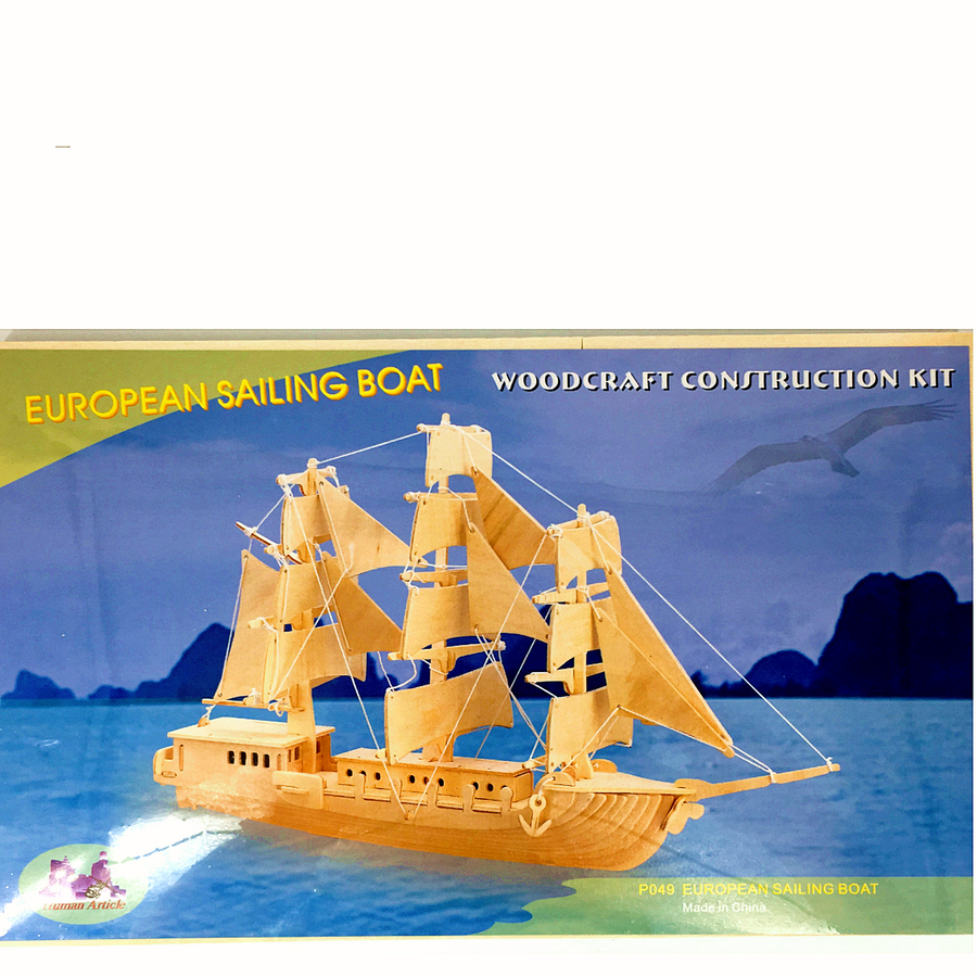 TG 3D Puzzel Boten Zeilschip 2