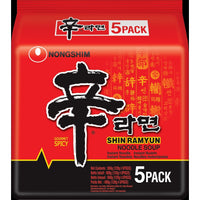 Shin Ramyun Inst. Noodle 120gr 5-pak