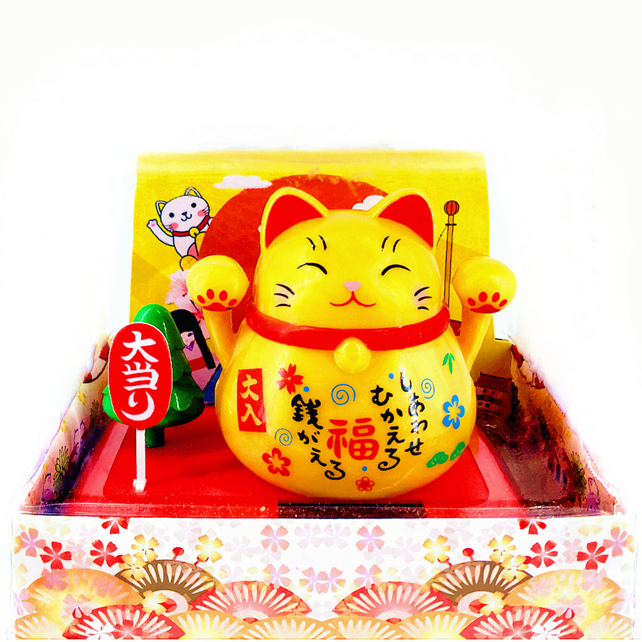 TG Lucky Cat Solar Luxe Geel