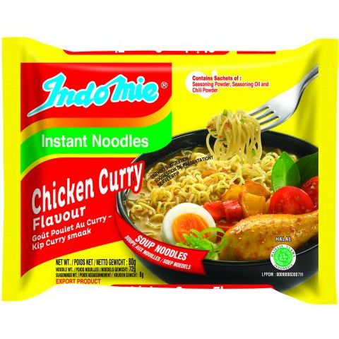 Chicken Curry Inst. Noodles 80gr